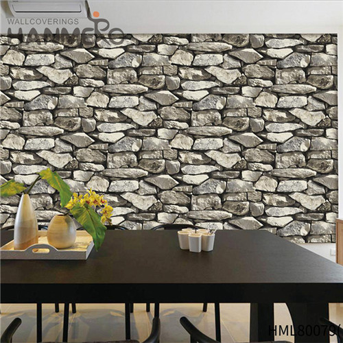 HANMERO PVC wallpaper house Brick Technology Chinese Style Saloon 0.53M Imaginative