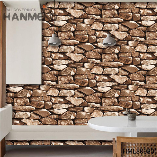 HANMERO PVC Imaginative the wallpaper store Technology Chinese Style Saloon 0.53M Brick