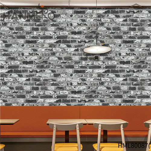 HANMERO PVC Imaginative Brick Technology paper wall decor Saloon 0.53M Chinese Style