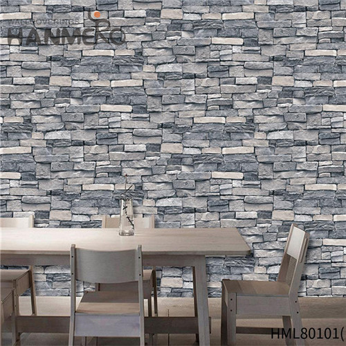 HANMERO PVC Imaginative 0.53M Technology Chinese Style Saloon Brick designer wallpaper home