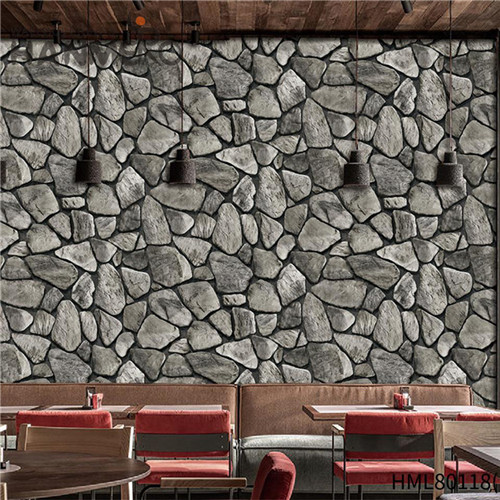 HANMERO PVC Imaginative Brick Technology Saloon Chinese Style 0.53M wall covering wallpaper