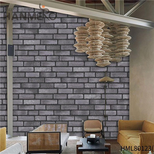 HANMERO PVC Chinese Style Brick Technology Imaginative Saloon 0.53M quality wallpaper for home