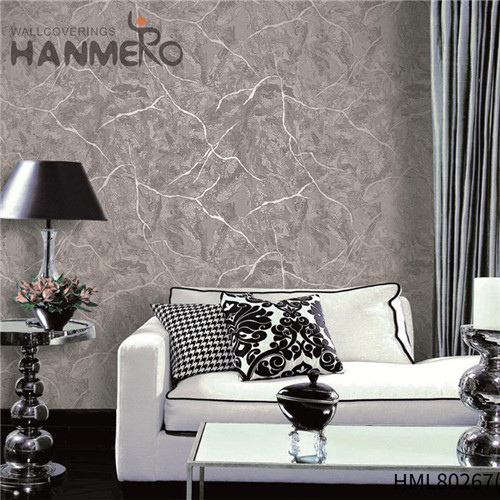 HANMERO PVC Decor 1.06*15.6M Technology Classic Photo studio Stone wallpaper design for room