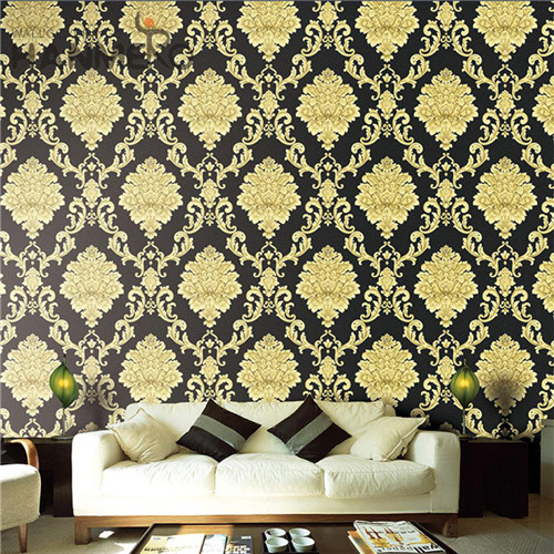 HANMERO PVC modern wallpaper designs Flowers Deep Embossed European Lounge rooms 0.53M New Design