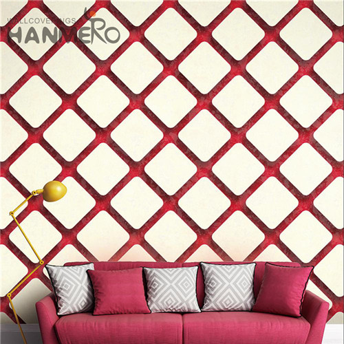 HANMERO PVC New Design Flowers Deep Embossed European wallpaper home design 0.53M Lounge rooms