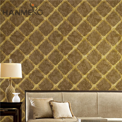 HANMERO PVC New Design Flowers Deep Embossed European Lounge rooms designer wallpaper for walls 0.53M