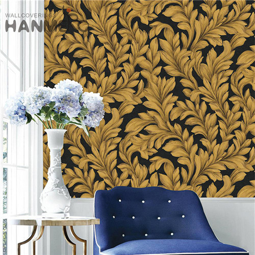 HANMERO PVC Deep Embossed Flowers New Design European Lounge rooms 0.53M buy bedroom wallpaper