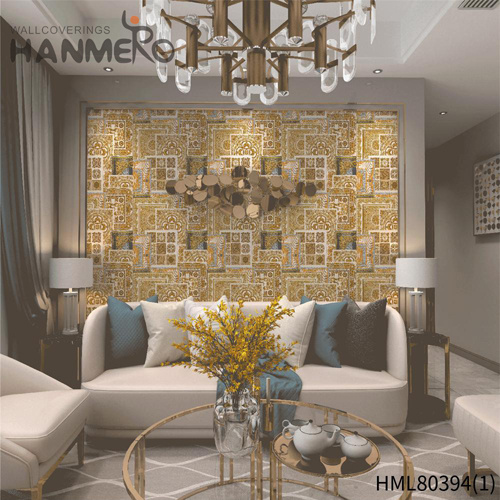 HANMERO PVC wallpaper designs for kitchen Flowers Deep Embossed European Theatres 0.53*10M Strippable