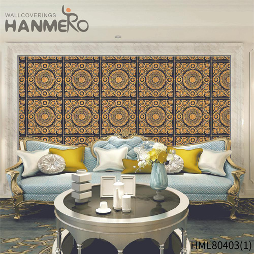 HANMERO PVC Strippable purchase wallpaper Deep Embossed European Theatres 0.53*10M Flowers