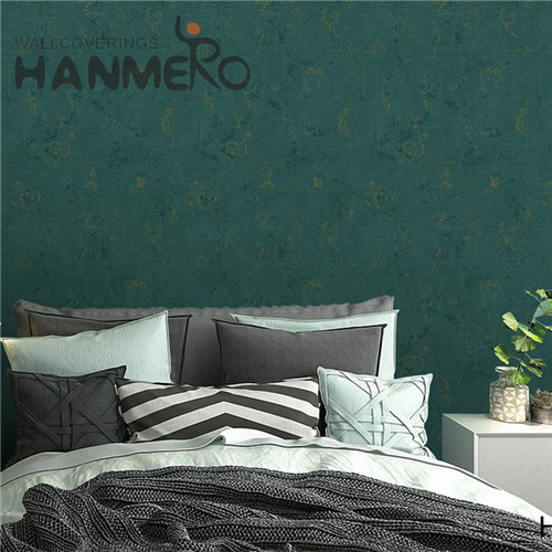 HANMERO PVC Awesome Landscape 0.53*10M Modern Cinemas Flocking decorative wallpapers for walls
