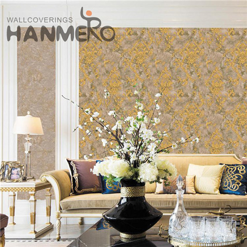 HANMERO PVC Scrubbable Flowers wallpaper design for bedroom Chinese Style Household 0.53*10M Deep Embossed