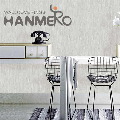 HANMERO 0.53M Removable Landscape Flocking Pastoral Photo studio Non-woven gray wallpaper patterns