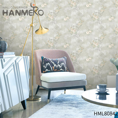 HANMERO PVC Factory Sell Directly Flowers Deep Embossed online wallpaper Photo studio 0.53*10M European