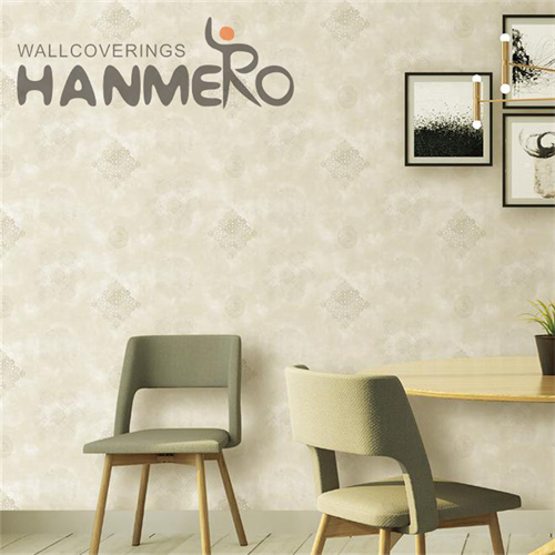HANMERO PVC Factory Sell Directly Flowers Deep Embossed European wall decor wallpaper 0.53*10M Photo studio