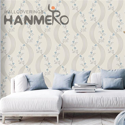 HANMERO PVC Hot Sex Home Wall Technology European Flowers 0.53*10M home decor with wallpaper