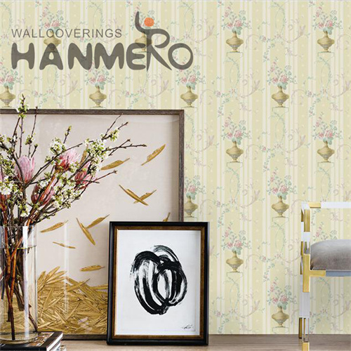HANMERO PVC Hot Sex Flowers Technology Home Wall European 0.53*10M wallpaper for shop walls