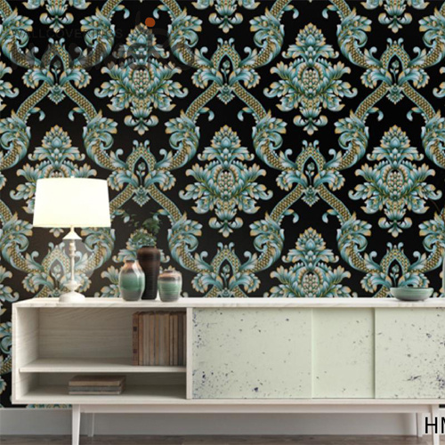 HANMERO wallpaper online store Best Selling Damask Embossing European Living Room 0.53*9.5M PVC