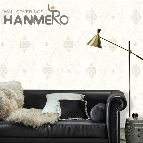 HANMERO PVC Imaginative Flowers TV Background European Deep Embossed 0.53M cover wallpaper