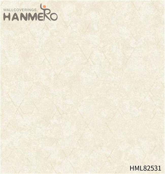 HANMERO PVC Modern Landscape Embossing 3D House 0.53*10M wallpaper suppliers