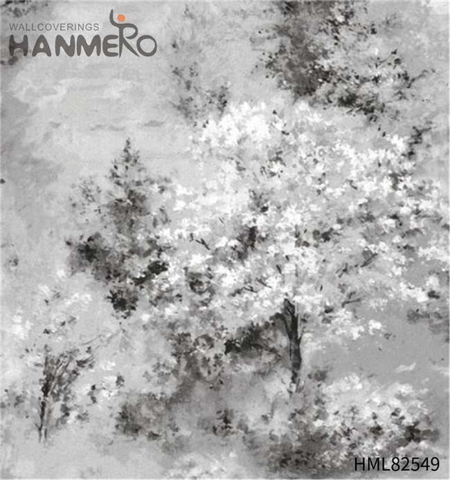 HANMERO 3D PVC Landscape House 0.53*10M bedroom wallpaper websites Modern Embossing