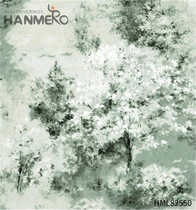 HANMERO 3D PVC Landscape Embossing House 0.53*10M wallpaper in home decor Modern