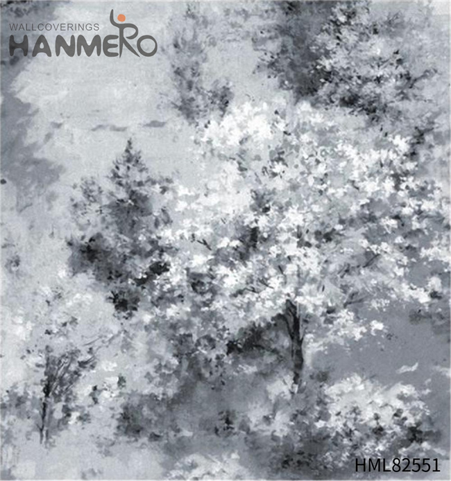 HANMERO Modern House 0.53*10M removable wallpaper 3D PVC Landscape Embossing