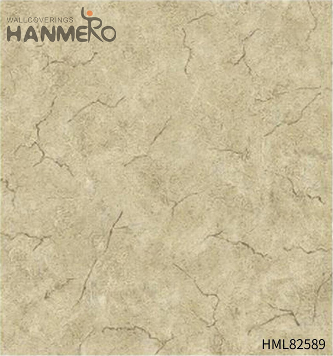 HANMERO paper wall covering 3D Landscape Embossing Modern House 0.53*10M PVC