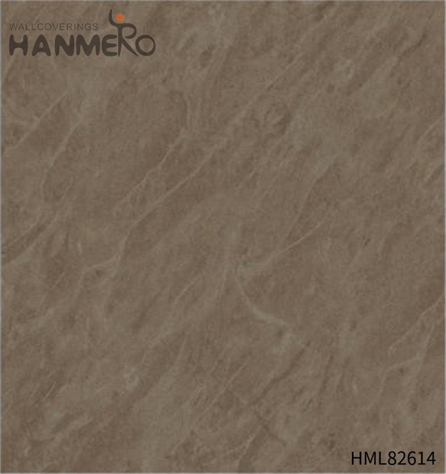 HANMERO black wallpaper designs for walls 3D Landscape Embossing Modern House 0.53*10M PVC