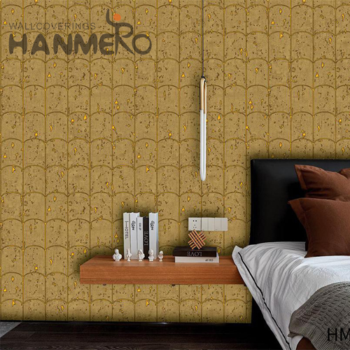 HANMERO PVC Factory Sell Directly wallpaper where to buy Embossing Classic Hallways 0.53*9.5M Geometric