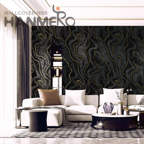 HANMERO PVC Decor Landscape Deep Embossed 0.53*10M Cinemas Classic wall with wallpaper