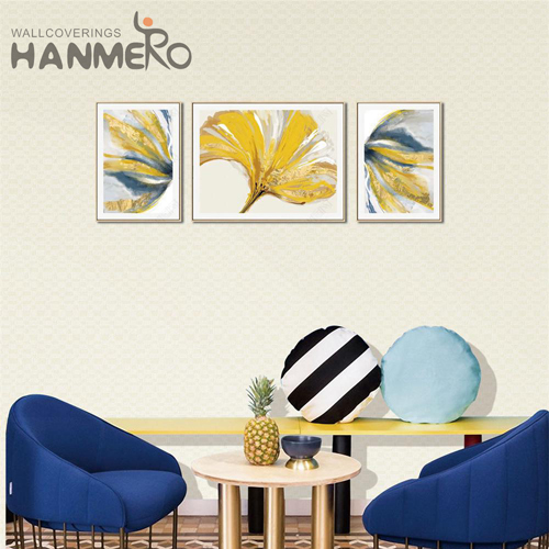 HANMERO PVC 1.06*15.6M Geometric Bronzing Classic Living Room Exporter wall paper borders