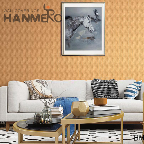 HANMERO wallpaper for walls online Manufacturer Stone Bronzing Pastoral TV Background 1.06*15.6M PVC