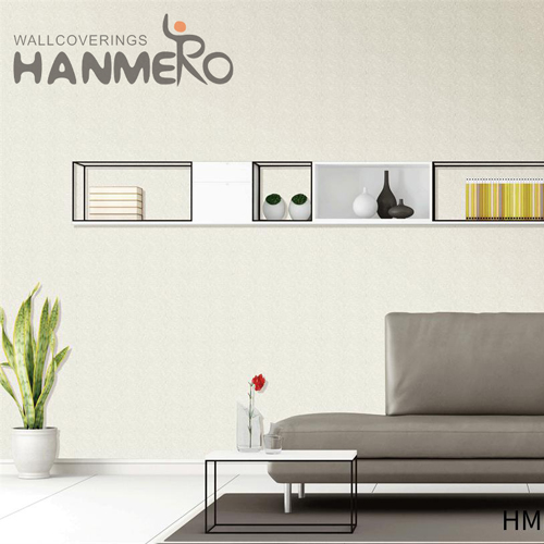 HANMERO PVC Manufacturer Stone Bronzing Pastoral wallpaper for a bedroom 1.06*15.6M TV Background