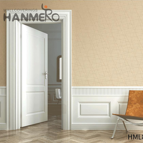HANMERO PVC Manufacturer Stone Bronzing 1.06*15.6M TV Background Pastoral wallpaper design for room