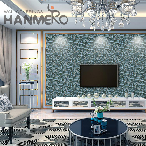 HANMERO the wallpaper company Wholesale Stone Bronzing Pastoral Restaurants 0.53*10M PVC