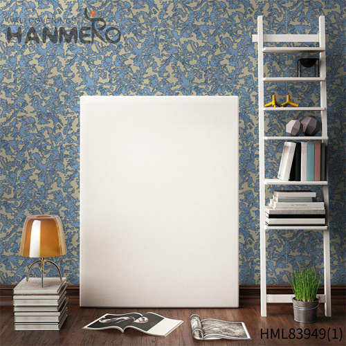 HANMERO PVC Wholesale Stone Bronzing wallpaper of wall Restaurants 0.53*10M Pastoral