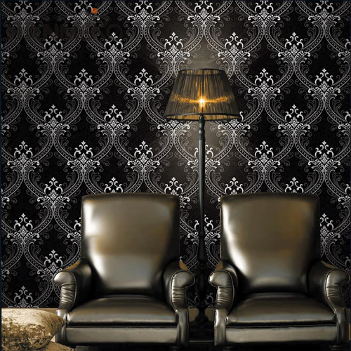 HANMERO PVC Professional Flowers Deep Embossed House Pastoral 0.53*9.5M unique home wallpaper