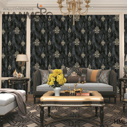 HANMERO PVC Cozy Landscape wallpaper decorating Modern Lounge rooms 0.53*10M Flocking