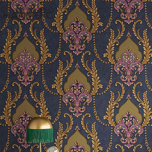 HANMERO PVC Dealer Flowers Deep Embossed 1.06*15.6M Cinemas European wallpaper on the wall
