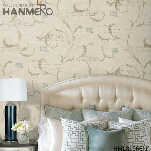 HANMERO Plain paper the wallpaper store Flowers Bronzing Pastoral Kitchen 0.53*10M The Latest