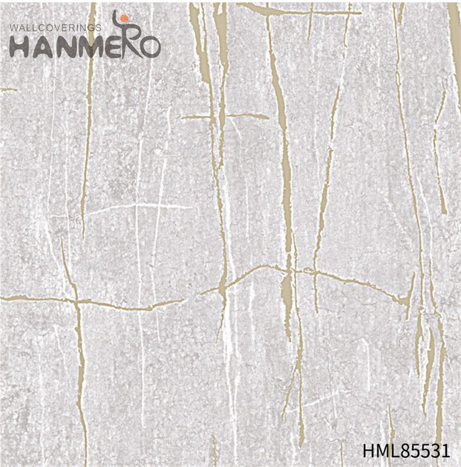 HANMERO PVC Dealer Landscape Exhibition Pastoral Embossing 0.53*10M paper wall decor