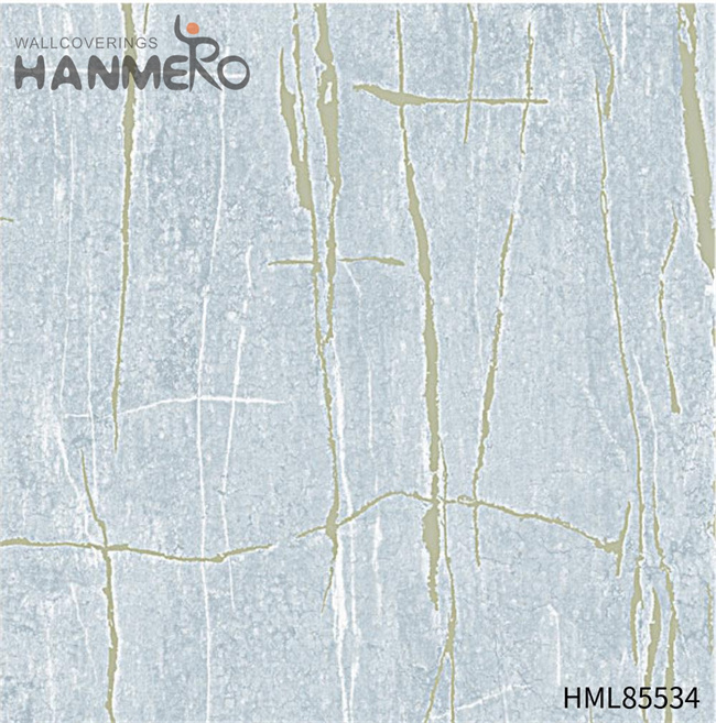 HANMERO PVC Pastoral Landscape Embossing Dealer Exhibition 0.53*10M designer bedroom wallpaper