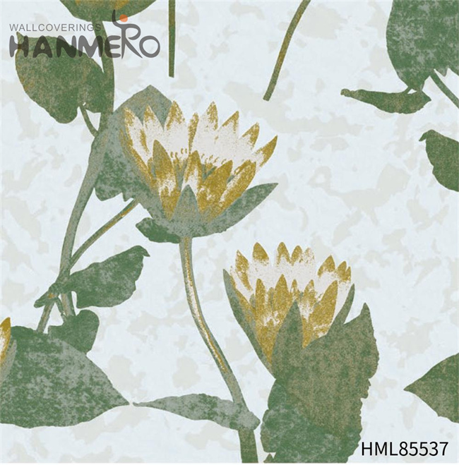 HANMERO Embossing Dealer Landscape PVC Pastoral Exhibition 0.53*10M online wallpaper shopping