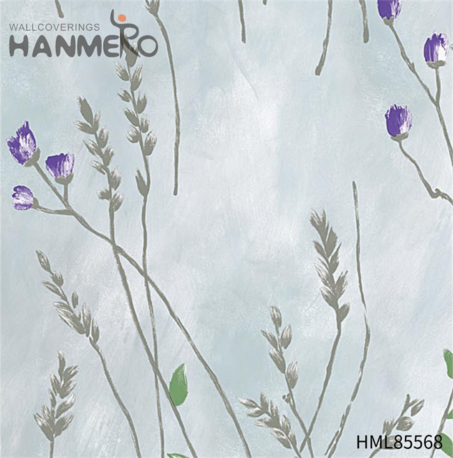 HANMERO shop wallpaper designs Dealer Landscape Embossing Pastoral Exhibition 0.53*10M PVC