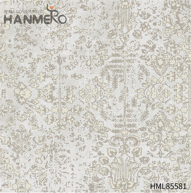 HANMERO paper decoration for wall Dealer Landscape Embossing Pastoral Exhibition 0.53*10M PVC