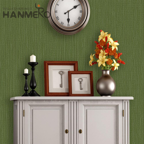 HANMERO PVC Pastoral Landscape Embossing Removable Lounge rooms 0.53*9.2M wallpaper on wall of house