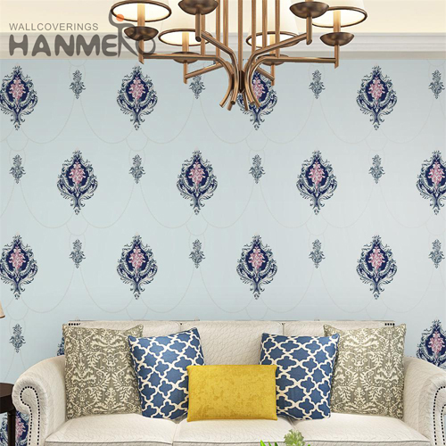 HANMERO room design wallpaper Removable Landscape Embossing Pastoral Lounge rooms 0.53*9.2M PVC