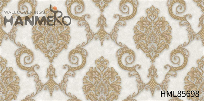 HANMERO PVC Exhibition Flowers Embossing European High Quality 1.06*15.6M wallpapers for home interiors