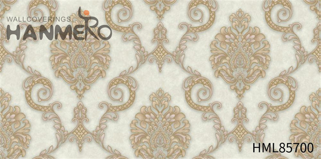 HANMERO PVC High Quality Flowers Exhibition European Embossing 1.06*15.6M designer wallcoverings