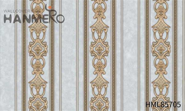 HANMERO PVC High Quality Flowers European Embossing Exhibition 1.06*15.6M home wallpaper patterns